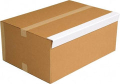 Vestil - 36" Long x 3" Wide x 3" High x 1/16" Thick Edge - White, Cardboard Box, 50 Piece - Makers Industrial Supply