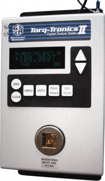 Sturtevant Richmont - 300 to 3,000 In/Lb Electronic Torque Tester - 3/4" Drive - Makers Industrial Supply