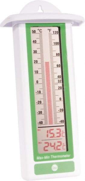 H-B Instruments - -40 to 122°F, Digital Thermometer - 8-1/2 Inch Long x 3.9 Inch Wide - Makers Industrial Supply