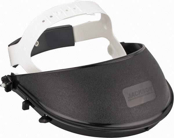 Jackson Safety - Headgear Type: Face Shield & Headgear Adjustment: Ratchet - Makers Industrial Supply