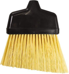 Unger - 6-3/8" Wide, Yellow Synthetic Bristles, Angled Broom - Flagged, Water Resistant - Makers Industrial Supply