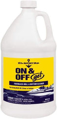 CRC - Water-Based Solution Hull and Bottom Cleaner - 1 Gallon Bottle, 32° F Freezing Point - Makers Industrial Supply