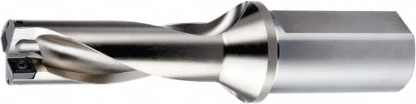 OSG - 3xD, 18mm Diam, Indexable Insert Drill - 2 Inserts, 25mm Shank Diam, Straight Shank - Makers Industrial Supply