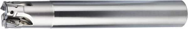 OSG - 25mm Cut Diam, 25mm Shank Diam, 170mm OAL, Indexable Square Shoulder End Mill - ZD_T11... Inserts, Cylindrical Shank, 90° Lead Angle, Through Coolant, Series PHOENIX-PSE - Makers Industrial Supply