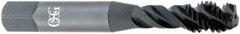 OSG - #10-32 UNF 3 Flute 3B Modified Bottoming Spiral Flute Tap - Vanadium High Speed Steel, Bright Finish, 2-3/8" OAL, Right Hand Flute, Right Hand Thread, H2, Series 290 - Makers Industrial Supply