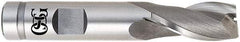 OSG - 1", 1-5/8" LOC, 1" Shank Diam, 4-1/8" OAL, 2 Flute, Powdered Metal Square End Mill - Single End, Uncoated, Spiral Flute, Right Hand Cut, Right Hand Flute, Series 620 - Makers Industrial Supply