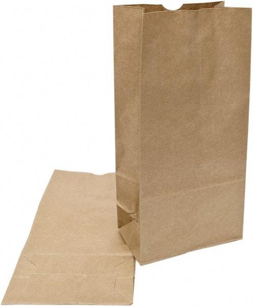 DURO BAG MFR - Kraft Grocery Bag - 7-3/4 x 4-13/16 x 16, Brown - Makers Industrial Supply