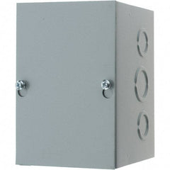 nVent Hoffman - Steel Junction Box Enclosure Screw Flat Cover - NEMA 1, 4" Wide x 6" High x 4" Deep - Makers Industrial Supply