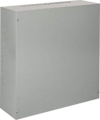 nVent Hoffman - Steel Junction Box Enclosure Screw Flat Cover - NEMA 1, 24" Wide x 24" High x 8" Deep - Makers Industrial Supply