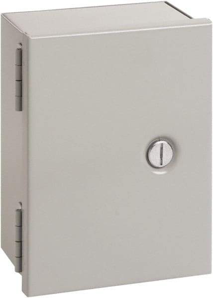 nVent Hoffman - Steel Junction Box Enclosure Hinge Flat Cover - NEMA 1, 10" Wide x 12" High x 6" Deep - Makers Industrial Supply