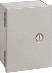 nVent Hoffman - Steel Junction Box Enclosure Hinge Flat Cover - NEMA 1, 12" Wide x 12" High x 4" Deep - Makers Industrial Supply