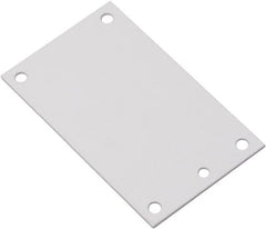 nVent Hoffman - 13" OAW x 17" OAH Powder Coat Finish Electrical Enclosure Nonperforated Panel - Exact Industrial Supply