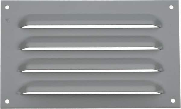 nVent Hoffman - Electrical Enclosure Steel Louver Plate Kit - For Use with Fresh Air Enclosures - Makers Industrial Supply