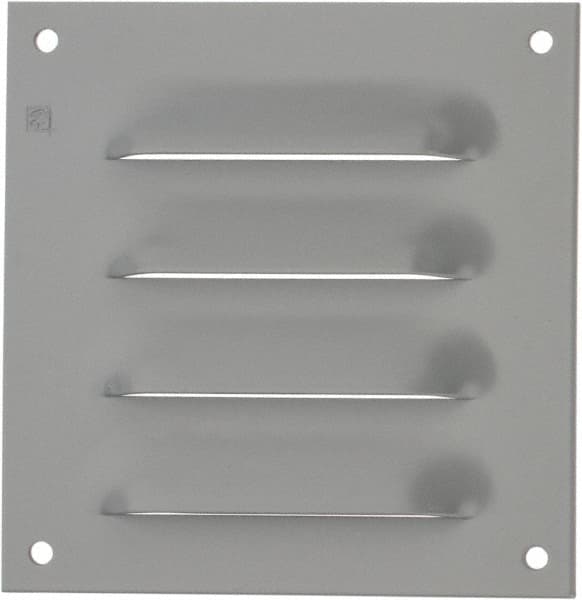 nVent Hoffman - Electrical Enclosure Steel Louver Plate Kit - For Use with Fresh Air Enclosures - Makers Industrial Supply