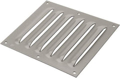 nVent Hoffman - Electrical Enclosure Steel Louver Plate Kit - For Use with Fresh Air Enclosures - Makers Industrial Supply