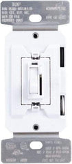 Cooper Wiring Devices - 1 and 3 Pole, 120 VAC, 60 Hz, 600 Watt, Residential Grade, Toggle, Wall and Dimmer Light Switch - 1.8 Inch Wide x 4.19 Inch High, Fluorescent, Halogen, Incandescent - Makers Industrial Supply