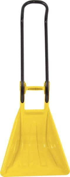 True Temper - 18 Inch Wide Blade x 36 Inch High Blade Snow Shovel - 30 Inch Long Steel, Ergonomically Looped Handle - Makers Industrial Supply