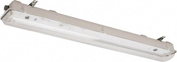 Cooper Lighting - 32 Watt, Fluorescent Hazardous Location Light Fixture - Corrosion, Dust, Heat, Moisture & Weather Resistant, Fiberglass Housing, 48" Long x 6-15/16" Wide x 4-7/8" High - Makers Industrial Supply