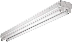 Cooper Lighting - 4 Lamp, 32 Watt, Fluorescent Strip Light - Suspended, 120/277 Volt, 96" Long x 4-1/4" Wide x 3-5/8" High - Makers Industrial Supply