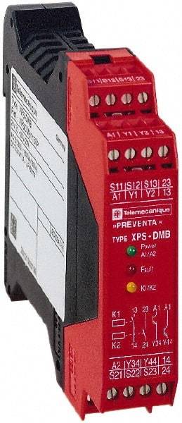 Square D - 24 VAC/VDC, Standard Electromechanical & Solid State Screw General Purpose Relay - 6 Amp at 24 VAC/VDC, 2NO/2SS - Makers Industrial Supply