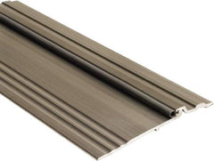 National Guard Products - 36" Long x 5" Wide x 1/2" High, Panic Threshold - Aluminum Finish - Makers Industrial Supply