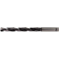 OSG - 7.6mm 140° Spiral Flute Solid Carbide Taper Length Drill Bit - Makers Industrial Supply