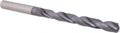 OSG - 8mm, 140° Point, Spiral Flute, Solid Carbide Taper Length Drill Bit - WD1 Finish, 76mm Flute Length, 116mm OAL, Series HP258 - Makers Industrial Supply