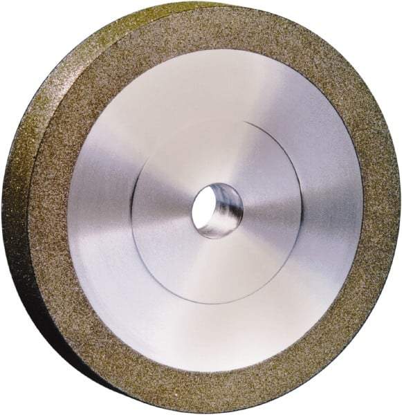 Strauss - 100mm x 20mm Hole x 20mm Thick, 120 Grit Surface Grinding Wheel - Medium Grade, Electoplated Bond - Makers Industrial Supply