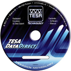 TESA Brown & Sharpe - Data Collection/Reporting SPC Software - Compatible with Windows, For Use with Twin-Cal Calipers - Makers Industrial Supply