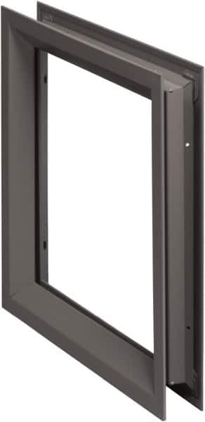 National Guard Products - 13" Wide x 13" High, Solid Steel Louver - 12" Opening Width, 12" Opening Height - Makers Industrial Supply