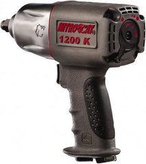 AIRCAT - 1/2" Drive, 8,000 RPM, 900 Ft/Lb Torque Impact Wrench - Pistol Grip Handle, 950 IPM, 8 CFM, 90 psi, 1/4" NPT Inlet - Makers Industrial Supply