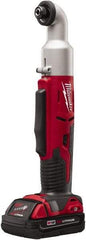 Milwaukee Tool - 18 Volt, 1/4" Drive, 30, 60 Ft/Lb Torque, Cordless Impact Driver - Inline Handle, 1500, 2250 RPM, 1 Lithium-Ion Battery Included - Makers Industrial Supply