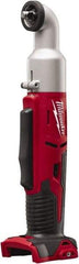 Milwaukee Tool - 3/8" Drive 18 Volt Inline Cordless Impact Wrench & Ratchet - 1,500/2,250 RPM, 0 to 3,400 BPM, 30/60 Ft/Lb Torque, Lithium-Ion Batteries Not Included - Makers Industrial Supply