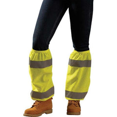 OccuNomix - Size Universal Hi-Viz Yellow Polyester Hi-Visibility Leggings - Makers Industrial Supply