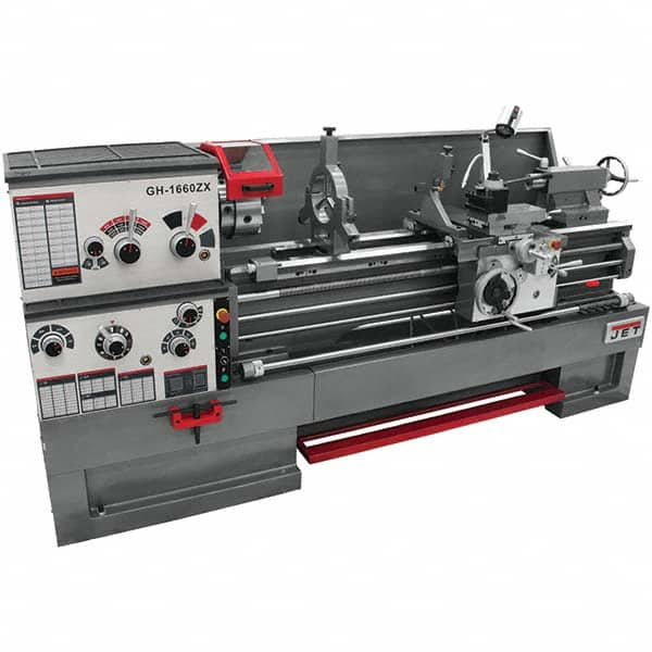 Jet - 16" Swing, 60" Between Centers, 230/460 Volt, Triple Phase Engine Lathe - Makers Industrial Supply