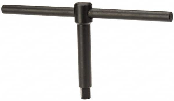 Gibraltar - 10" Chuck Diam Compatibility, Lathe Chuck Key - Compatible with 4-Jaw Chucks, Self Ejecting, 4.53" Body Length, 0.472" Actual Key Square Size - Makers Industrial Supply