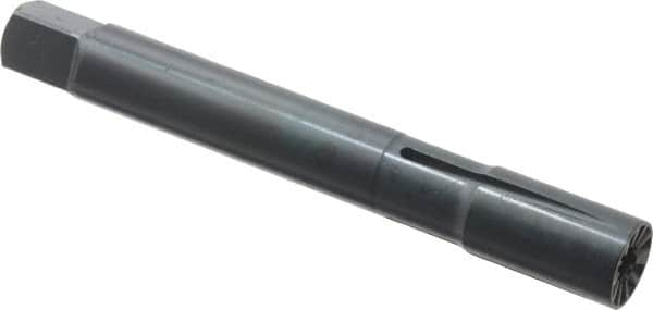 LMT - 0.6299 Inch Shank Diameter, 0.354 Inch Square, 4.331 Inch Overall Length, Replaceable Tip Thread Forming Tap - 1.969 Inch Max Tapping Depth - Makers Industrial Supply