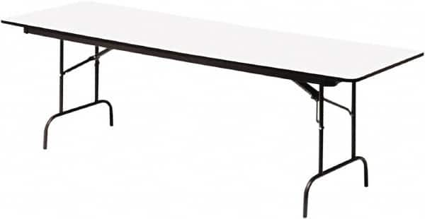 ICEBERG - 18" Long x 60" Wide x 29" High, Folding Table - Gray - Makers Industrial Supply