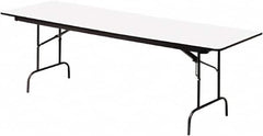 ICEBERG - 30" Long x 72" Wide x 29" High, Folding Table - Gray - Makers Industrial Supply