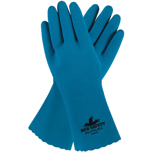 6885 PlyFlex Textured Rubber Coated Glove - Size X - Large - Makers Industrial Supply