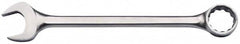 Proto - 2-9/16" 12 Point Offset Combination Wrench - 15° Offset Angle, 29-3/4" OAL, Steel, Satin Finish - Makers Industrial Supply