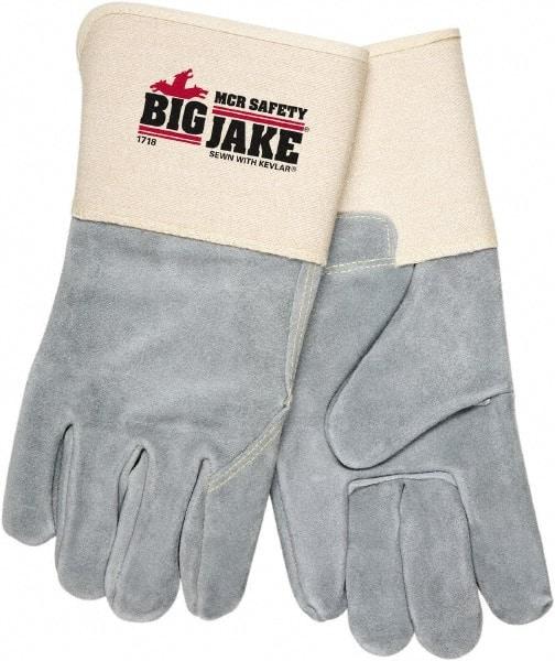 MCR Safety - Leather Work Gloves - Makers Industrial Supply