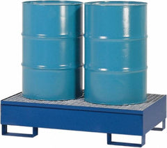 Enpac - Spill Pallets, Platforms, Sumps & Basins Type: Spill Deck or Pallet Number of Drums: 2 - Makers Industrial Supply