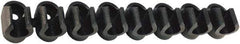 Legris - 5/16 Hose OD, Clip Strip - Black, 7 Slots, 3-5/16" OAL, For Use With Tubes - Makers Industrial Supply