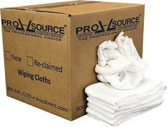 PRO-SOURCE - 25 Inch Long x 16 Inch Wide Virgin Cotton Surgical Towels - White, Huck Toweling, Lint Free, 10 Lbs. at 4 to 6 per Pound, Box - Makers Industrial Supply