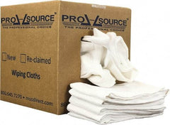 PRO-SOURCE - 25 Inch Long x 16 Inch Wide Virgin Cotton Surgical Towels - White, Huck Toweling, Lint Free, 5 Lbs. at 4 to 6 per Pound, Box - Makers Industrial Supply