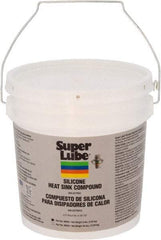 Synco Chemical - 5 Lb Pail Silicone Heat-Transfer Grease - White, High Dielectric Strength, 500°F Max Temp, - Makers Industrial Supply