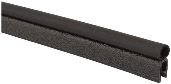 TRIM-LOK - 3/16 Inch Thick x 0.36 Inch Wide, PVC/EPDM, Trim Seal Wear Strip - 3/16 Inch Wide - Makers Industrial Supply