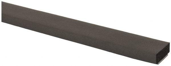 TRIM-LOK - 1/4 Inch Thick x 3/4 Wide x 100 Ft. Long, EPDM Rubber Rectangle Seal with Acrylic - Makers Industrial Supply