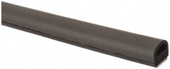 TRIM-LOK - 3/4 Inch Thick x 3/4 Wide x 100 Ft. Long, EPDM Rubber D Section Seal with Tape - Makers Industrial Supply